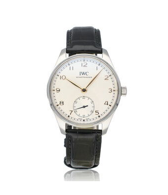 IWC Portugieser Automatic 40 - 2025 box + papers | steel silver