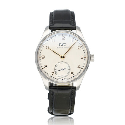 Portugieser Automatic 40 - 2025 box + papers | steel silver
