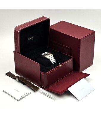 Cartier Santos de Cartier  Large - 2024 B+P | yellow gold steel LM | ref. 4072 |
