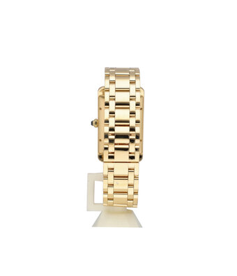 Cartier Tank Américaine SM - 2000 B+P | yellow gold silver roman