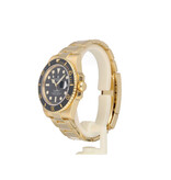 Rolex Submariner Date 40 2012 box + papers | yellow gold black ceramic