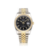 Rolex Datejust 36 NEW ROLEX SERVICE - 2014 + papers | steel - yellow gold black