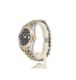Rolex Datejust 36 NEW ROLEX SERVICE - 2014 + papers | steel - yellow gold black