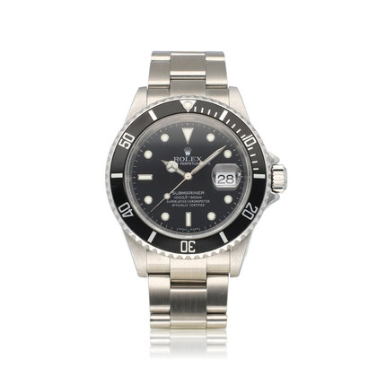Submariner Date 40 2004 F-serial steel black Oyster