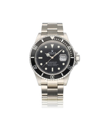 Rolex Submariner Date 40 2004 F-serial steel black Oyster