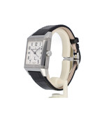 Jaeger-LeCoultre Reverso Squadra Hometime  NEW JLC STRAP + box | steel white | ref. Q7008420 |