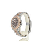 Rolex Yacht-master 37 - choco 2022 box + papers | steel - rose gold brown medium