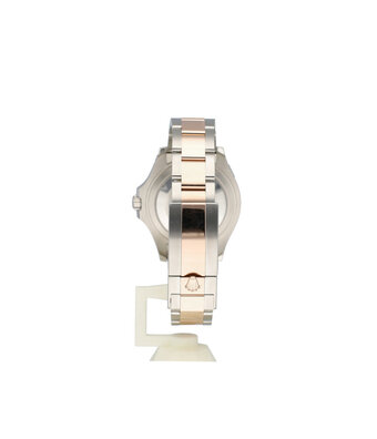 Rolex Yacht-master 37 - choco 2022 box + papers | steel - rose gold brown medium