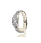 Cartier Panthère de Cartier  MM - 2023 box + papers | steel diamond silver roman