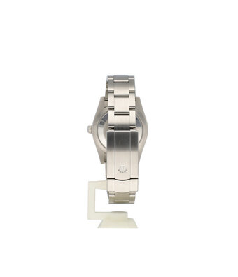 Rolex Oyster Perpetual 34 2022 + papers | steel blue index domed Oyster
