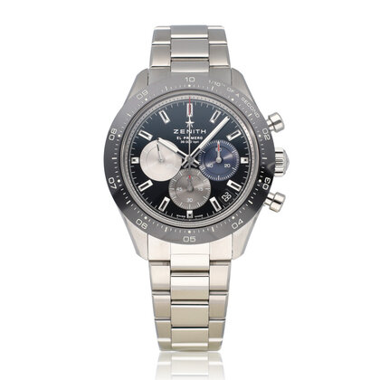 Chronomaster Sport 41 - 2022 box + papers | steel black