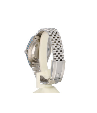 Rolex Datejust 41 NEW ROLEX SERVICE - 2020 B+P | silver index domed Jubilee