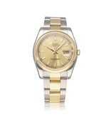 Rolex Datejust 36 - 2004 box + papers | steel - gold Oyster champagne