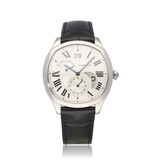 Cartier Drive de Cartier  40 NEW CARTIER STRAP | steel second time zone - day / night | ref. 3931