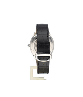 Cartier Drive de Cartier  40 NEW CARTIER STRAP | steel second time zone - day / night | ref. 3931
