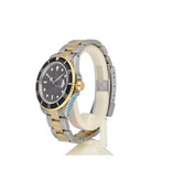 Rolex Submariner Date 40 NEW ROLEX SERVICE - 1986 + box | open 6/9 - steel - gold black Oyster