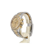 Rolex Daytona  40 NEW ROLEX SERVICE | steel - yellow gold factory diamond champagne + box