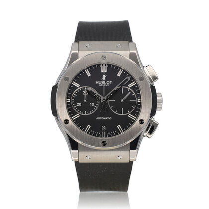 Classic Fusion Titanium black Chronograph 45 2013 box + papers | titanium