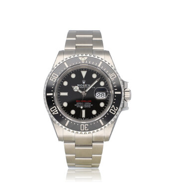 Rolex Sea-Dweller  43 NEW ROLEX SERVICE - 2021 B+P | steel red black ceramic