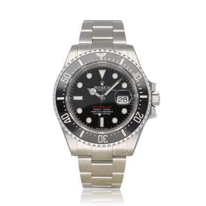 Sea-Dweller  43 NEW ROLEX SERVICE - 2021 B+P | steel red black ceramic