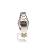 Rolex Date 34 34 NEW ROLEX SERVICE - 1996  T-serial | steel domed white roman Oyster