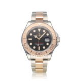 Rolex Yacht-master 40 NEW ROLEX SERVICE - 2022 B+P | steel - rose gold matte black Oyster