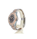 Rolex Yacht-master 40 NEW ROLEX SERVICE - 2022 B+P | steel - rose gold matte black Oyster