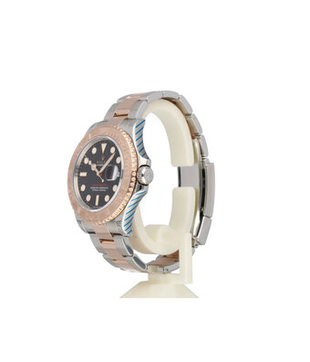 Rolex Yacht-master 40 NEW ROLEX SERVICE - 2022 B+P | steel - rose gold matte black Oyster