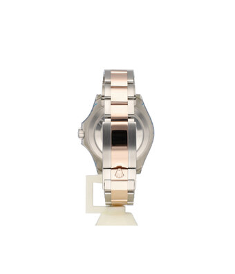 Rolex Yacht-master 40 NEW ROLEX SERVICE - 2022 B+P | steel - rose gold matte black Oyster