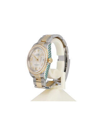 Rolex Datejust 36 NEW ROLEX SERVICE + box | steel yellow gold Oyster silver roman