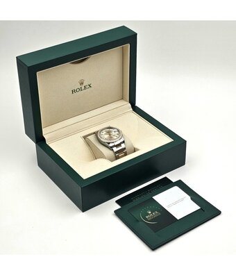 Rolex Datejust 36 NEW ROLEX SERVICE + box | steel yellow gold Oyster silver roman