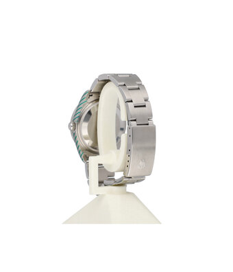 Rolex Air-king  NEW ROLEX SERVICE | steel silver engine turned bezel Oyster