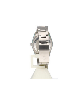 Rolex Air-king  NEW ROLEX SERVICE | steel silver engine turned bezel Oyster