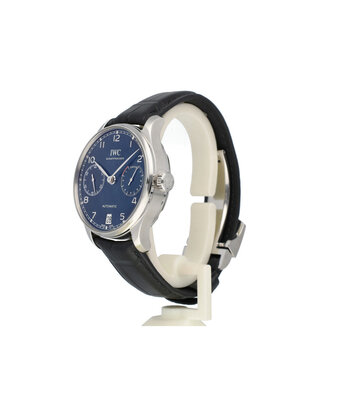 IWC Portugieser Automatic 42 NEW IWC STRAP - 2020 B+P | steel blues