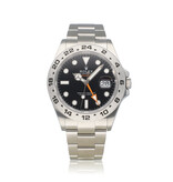 Rolex Explorer II  42 - 2025 box + papers | steel black orange Oyster