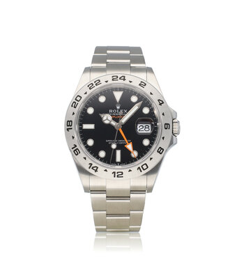 Rolex Explorer II  42 - 2025 box + papers | steel black orange Oyster