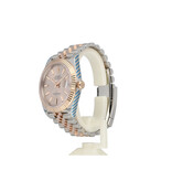 Rolex Datejust 41 steel - rose gold sundust - pink Jubilee fluted