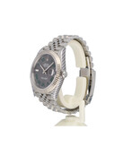 Rolex Datejust 41 NEW ROLEX SERVICE | steel - white gold fluted Wimbledon Jubilee