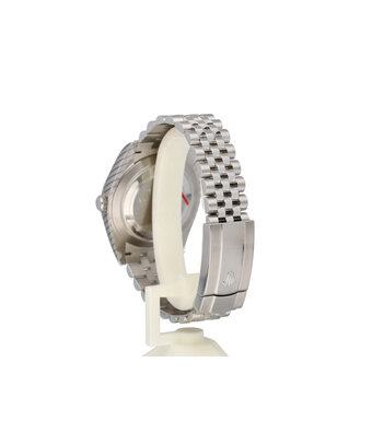 Rolex Datejust 41 NEW ROLEX SERVICE | steel - white gold fluted Wimbledon Jubilee