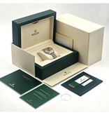 Rolex Datejust  2015 B+P | steel - yellow gold floral champagne concealed Jubilee