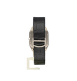 Cartier Santos de Cartier Santos-Dumont  NEW CARTIER STRAP | white gold leather | ref. 2651 |