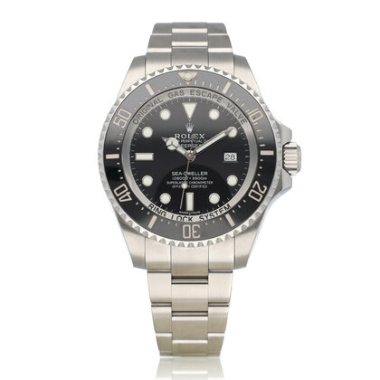 Sea-Dweller Deepsea  44 NEW ROLEX SERVICE  - 2018 B+P | steel black Oyster