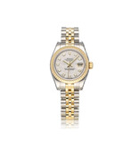 Rolex Lady-Datejust 26 NEW ROLEX SERVICE - 2010 + papers | steel gold meteorite diamond Jubilee