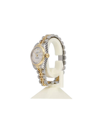 Rolex Lady-Datejust 26 NEW ROLEX SERVICE - 2010 + papers | steel gold meteorite diamond Jubilee