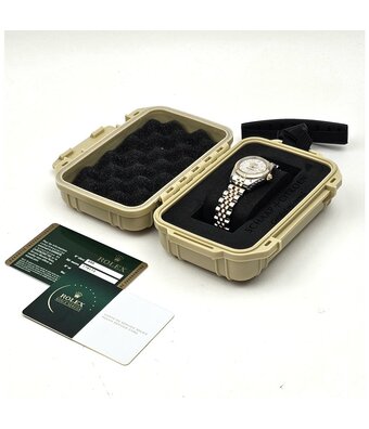 Rolex Lady-Datejust 26 NEW ROLEX SERVICE - 2010 + papers | steel gold meteorite diamond Jubilee