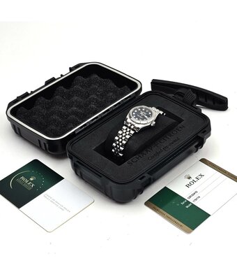 Rolex Lady-Datejust 26 NEW ROLEX SERVICE - 2017 + papers | steel - white gold blue diamond Jubil