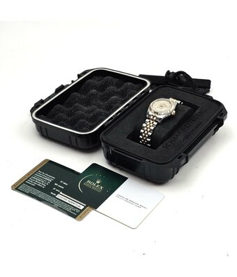 Rolex Lady-Datejust 26 NEW ROLEX SERVICE - 2013 + papers | steel - gold crystal diamond Jubilee