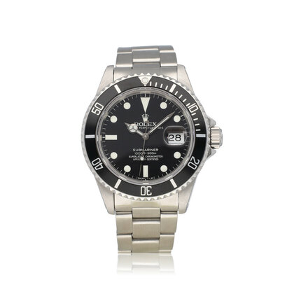 Submariner Date 40 steel black matte pallettoni 97-serial - 1987