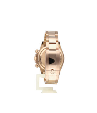 Rolex Daytona  40 rose gold - everose sundust / black + box