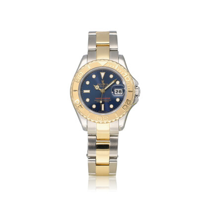 Yacht-master 29 NEW ROLEX SERVICE - 1999 B+P | steel - yelow gold blue
